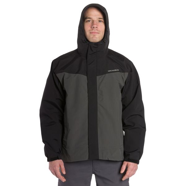 Bunda Grundéns Full Share Jacket - Black/Grey vel. S