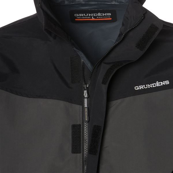 Bunda Grundéns Full Share Jacket - vel. XL, Black/Grey