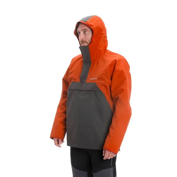 Bunda Grundéns Full Share Anorak - Red Orange vel. 3XL