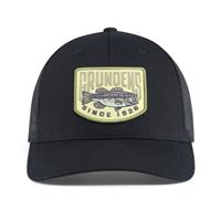 Kšiltovka Grundéns Bass Patch Trucker - Black