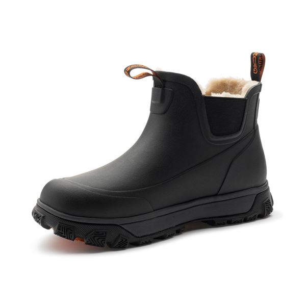 Boty Deviation Sherpa Ankle Boot - Black US 10