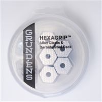 HEXAGRIP Grundéns Cleat & Stud Puck Pack - Silver 