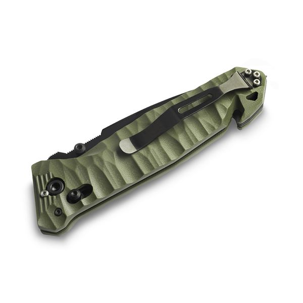 Zavírací nůž TB Outdoor CAC S200 French Army G10, Hladké ostří - Khaki