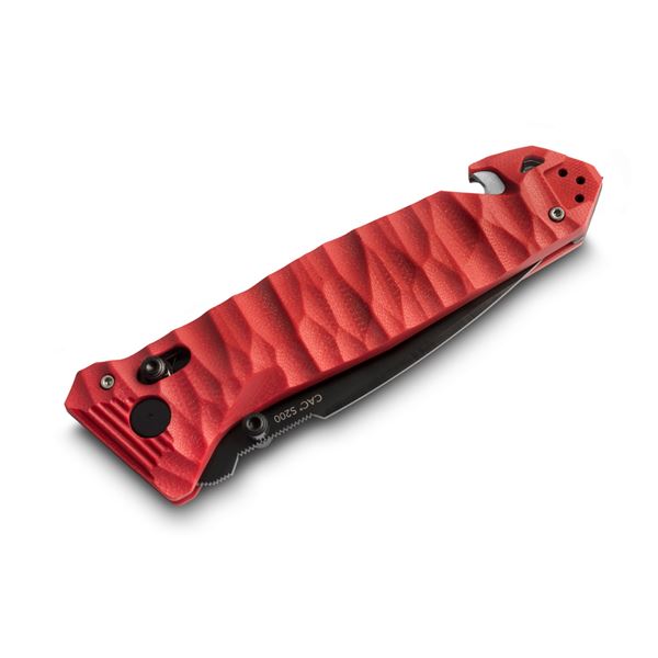 Zavírací nůž TB Outdoor CAC S200 French Army G10, Hladké ostří - Red