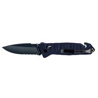 Zavírací nůž TB Outdoor CAC S200 French Army BLUE BLADE PA6, Ostrá špička - Blue
