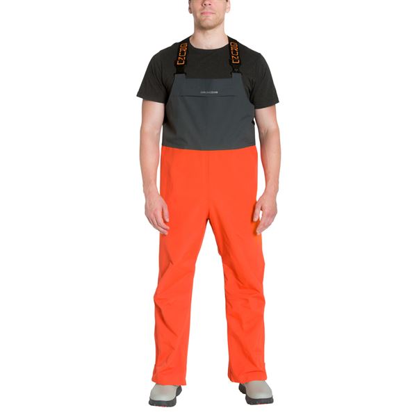 Kalhoty Grundéns Full Share Bib -  vel. L, Orange/Grey 