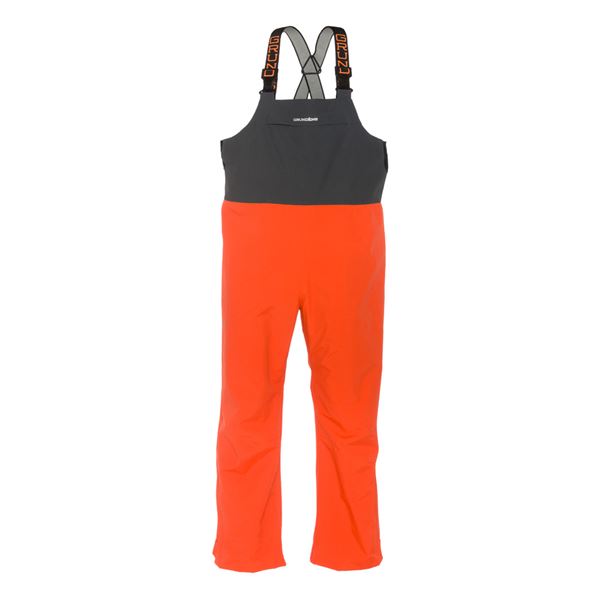 Kalhoty Grundéns Full Share Bib - vel. XL, Orange/Grey 