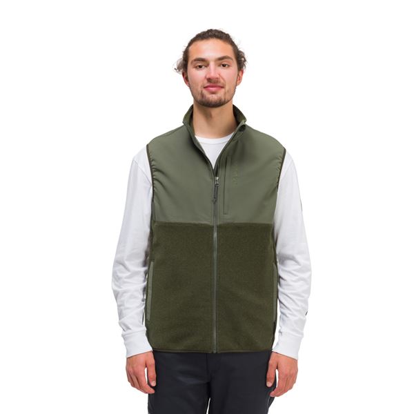 Bering Fleece Pro Vest  - Deep Lichen Green/Deep Depths vel. M