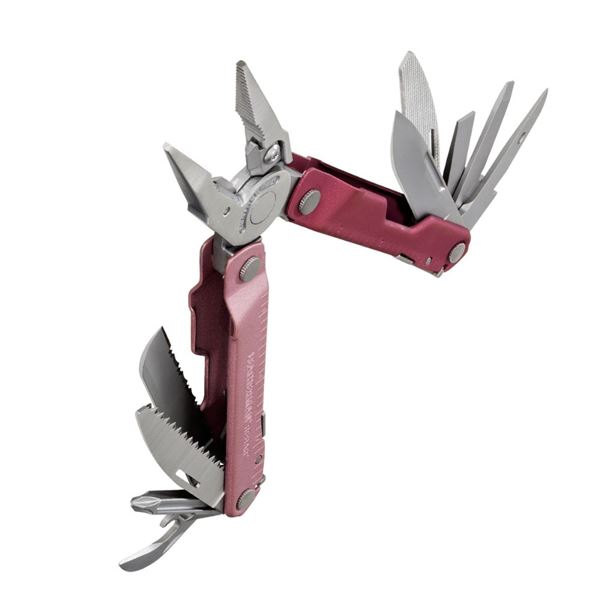 Multitool Leatherman Rebar Heathered Cranberry